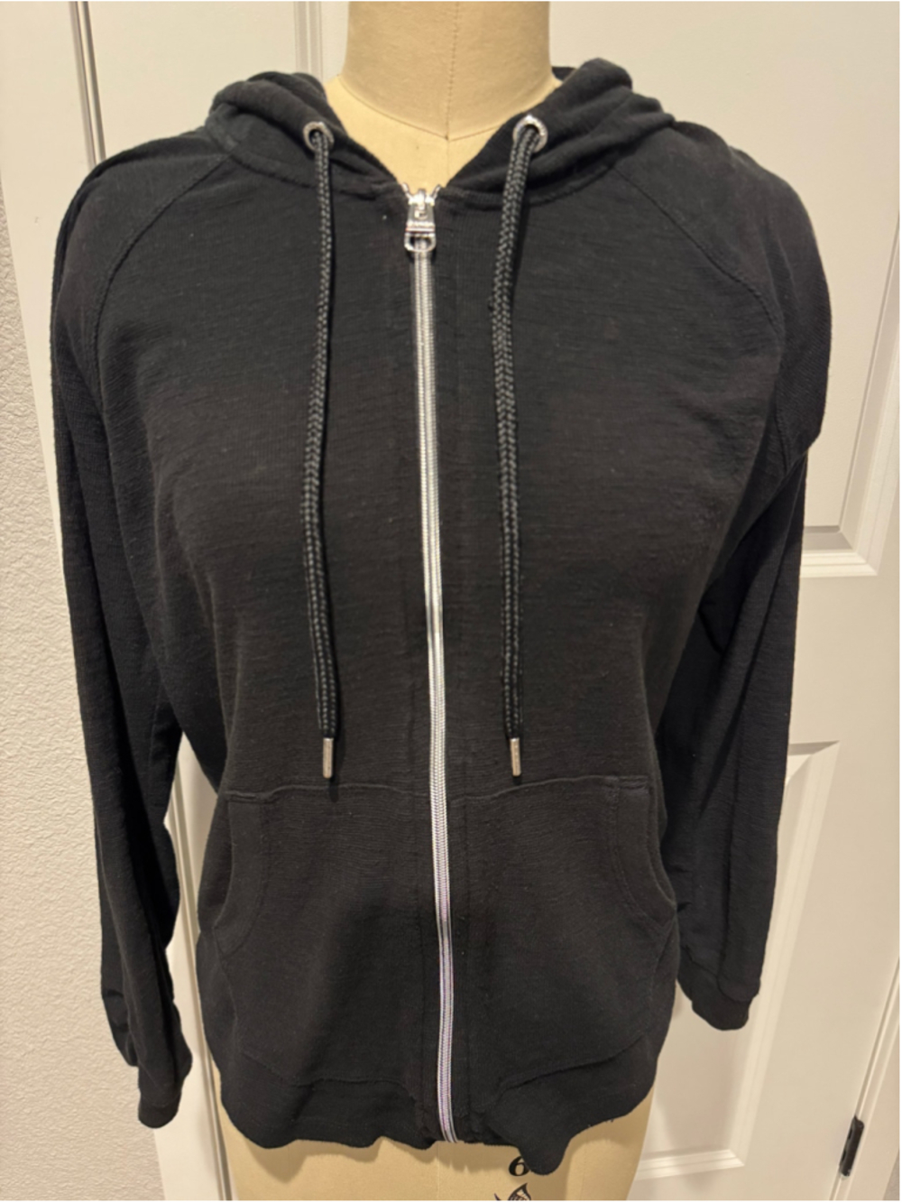 Women's Calvin Klein Performance Black Zip-Up Hoodie Size M
